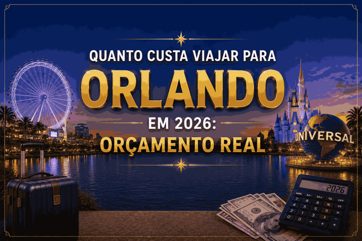 Quanto Custa Viajar para Orlando em 2026: Passagem, Hotel, Ingressos e Orçamento Total Quanto Custa Viajar para Orlando