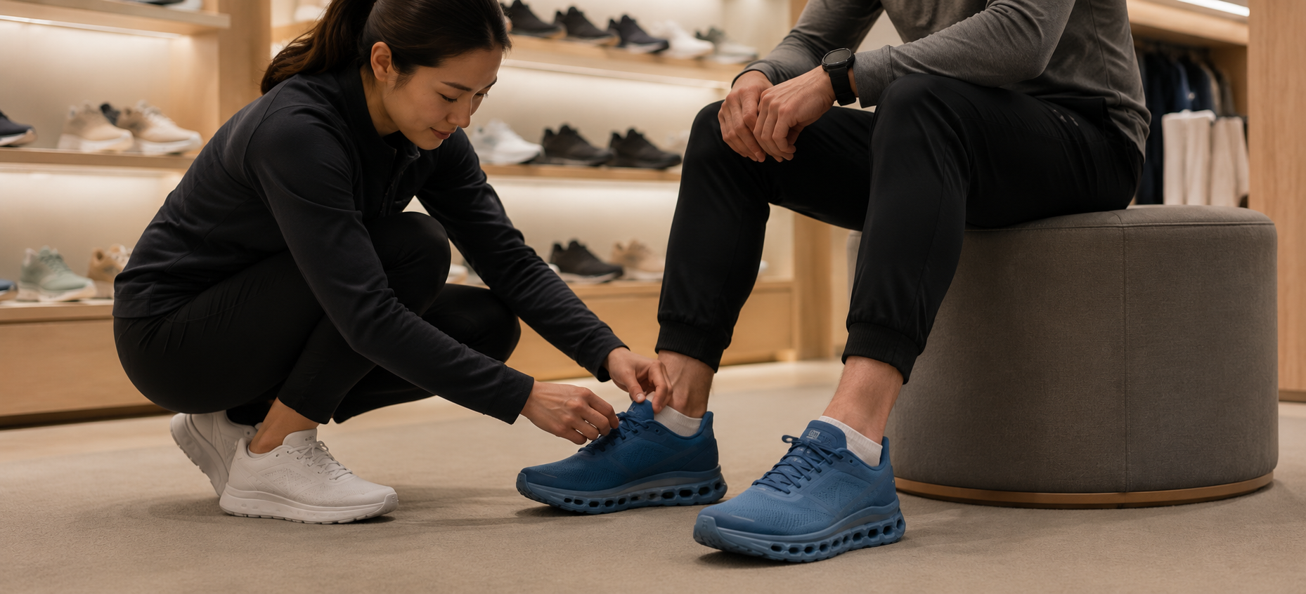 Shoe Palace em Orlando: atendimento personalizado para fans de On Running