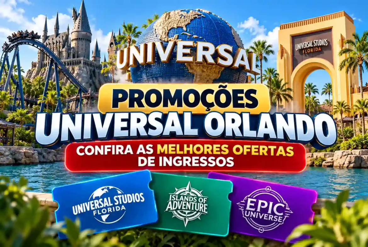 Promocoes universal orlando